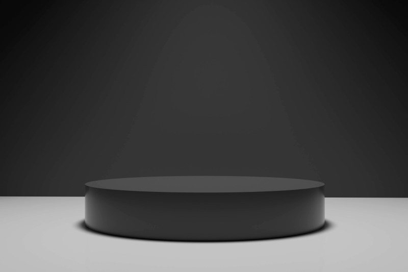 set-of-realistic-3d-round-podium-isolated-on-pastel-color-background
