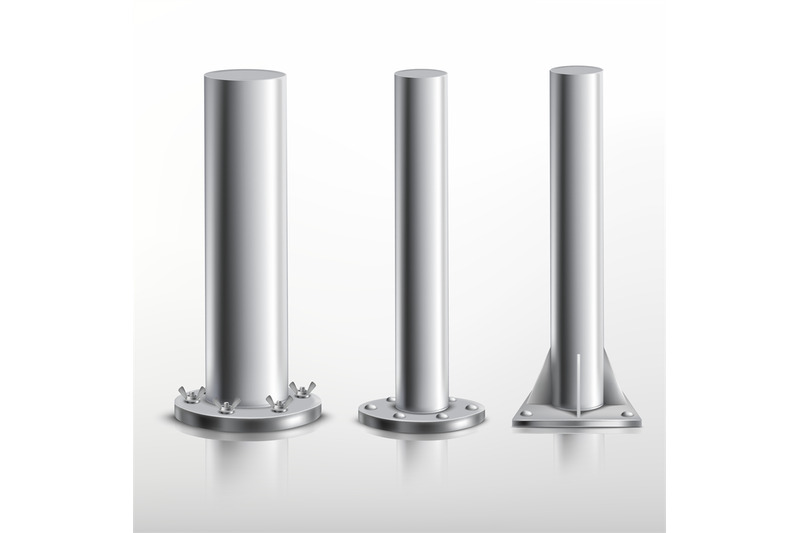 realistic-metal-pole-metalic-or-aluminum-base-of-steel-pillar-iron-s