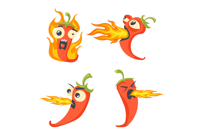 burning-pepper-character-cartoon-funny-hot-chilli-peppers-burn-chill