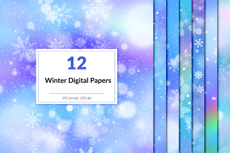 frozen-winter-digital-paper
