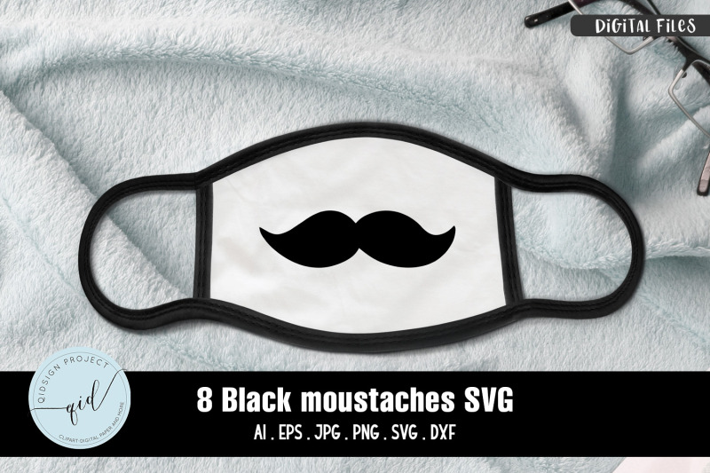 black-moustaches-svg-8-variations