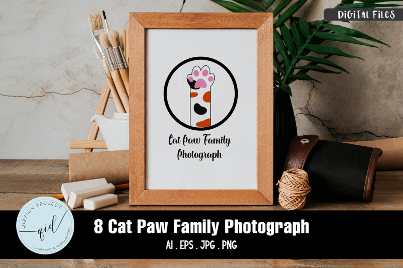 cat-paw-family-photograph-8-variations