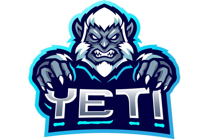 yeti-esport-mascot-logo-design