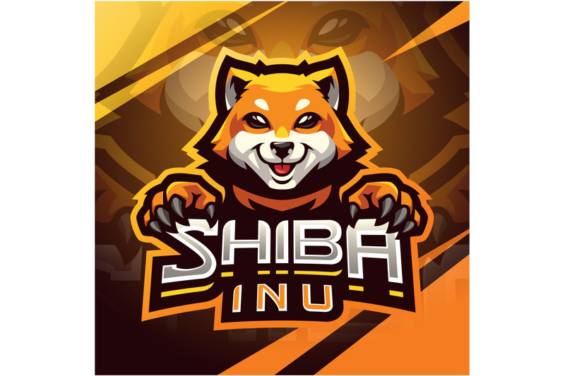 shibainu-esport-mascot-logo-design