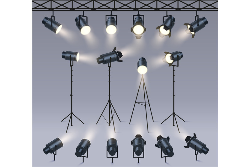 realistic-spotlights-lamp-on-tripod-stand-photo-studio-or-stage-ligh