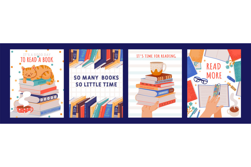 book-posters-stack-of-literature-flat-cartoon-school-university-backg