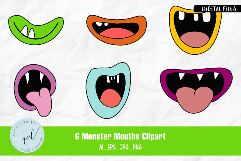 monster-mouths-clipart-6-variations