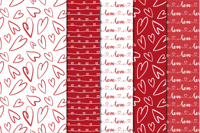 valentines-day-digital-papers