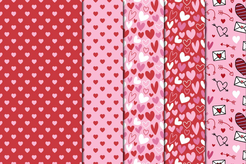 valentines-day-digital-papers
