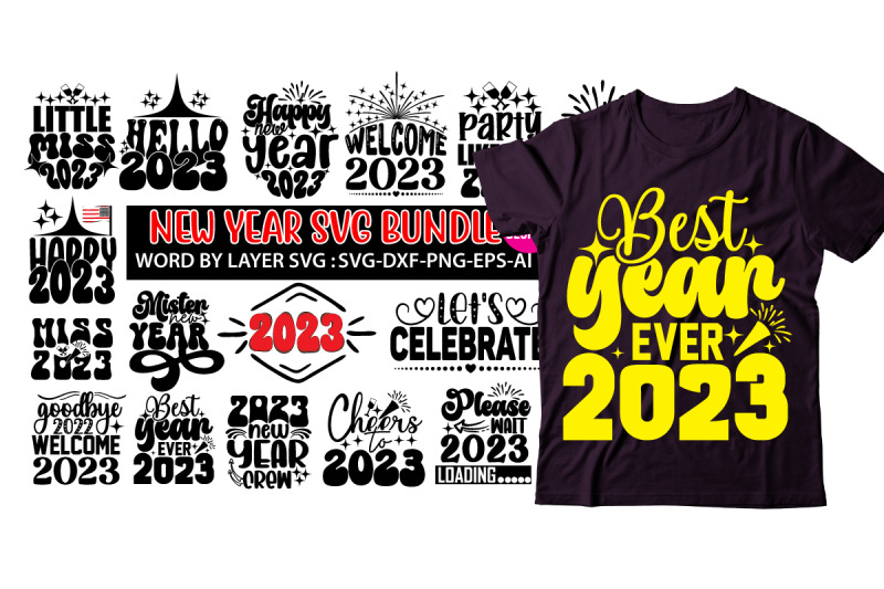 new-year-svg-bundle