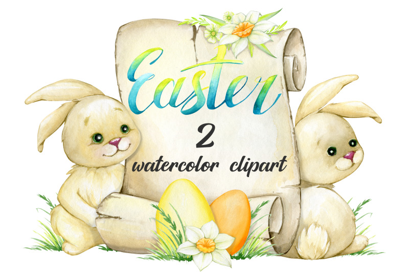 happy-easter-poster-bunny-chicken-sheep-png