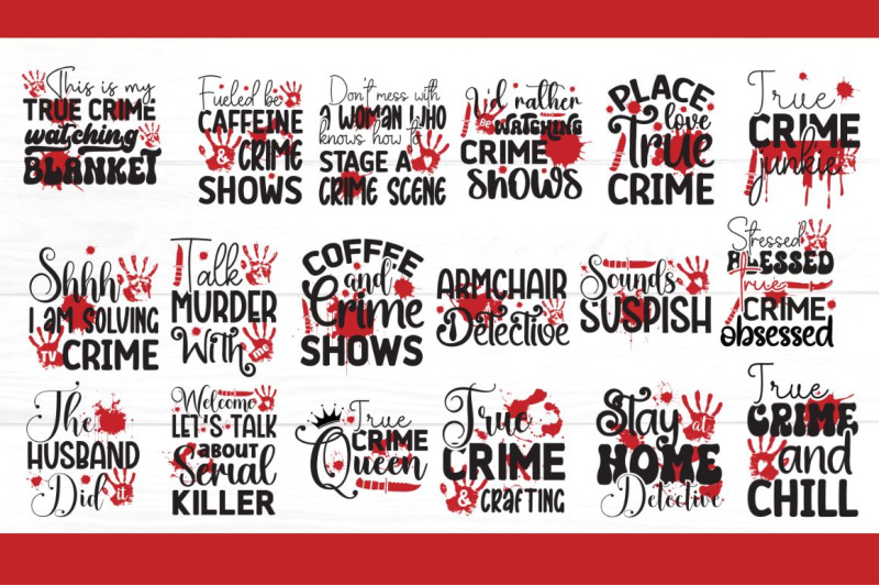 true-crime-svg-bundle