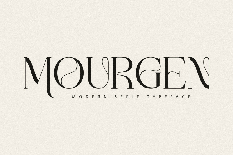 mourgen-typeface