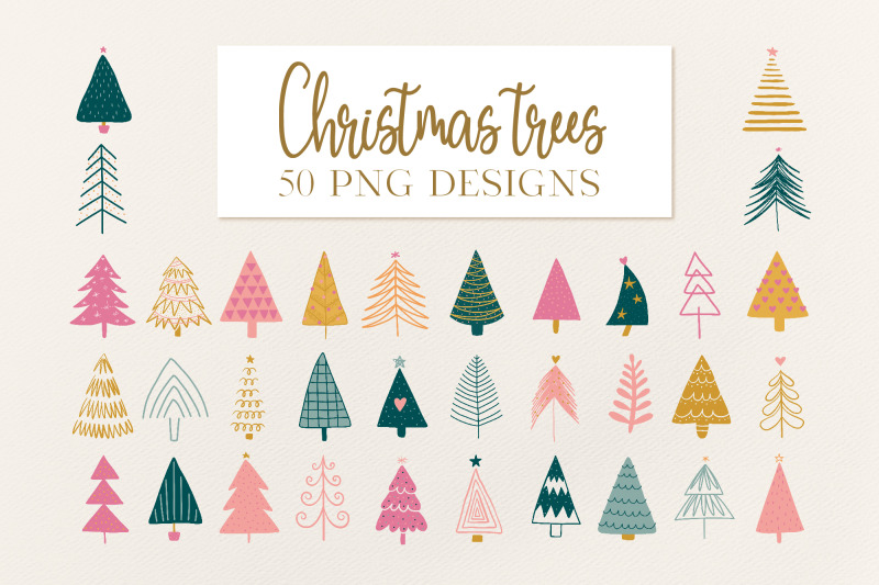 christmas-tree-png-bundle-modern-christmas-tree-sublimation