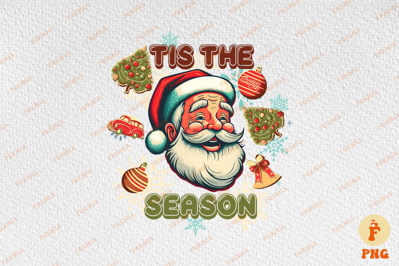 tis-the-season-santa-claus-vintage-xmas