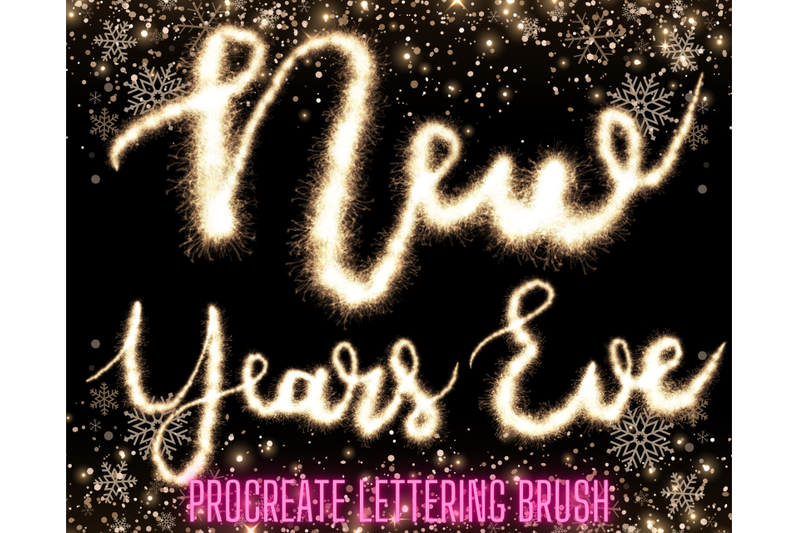 procreate-sparkling-new-years-eve-lettering-brush