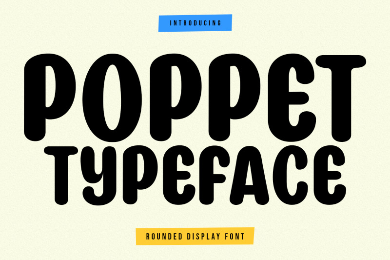 poppet-rounded-display-font