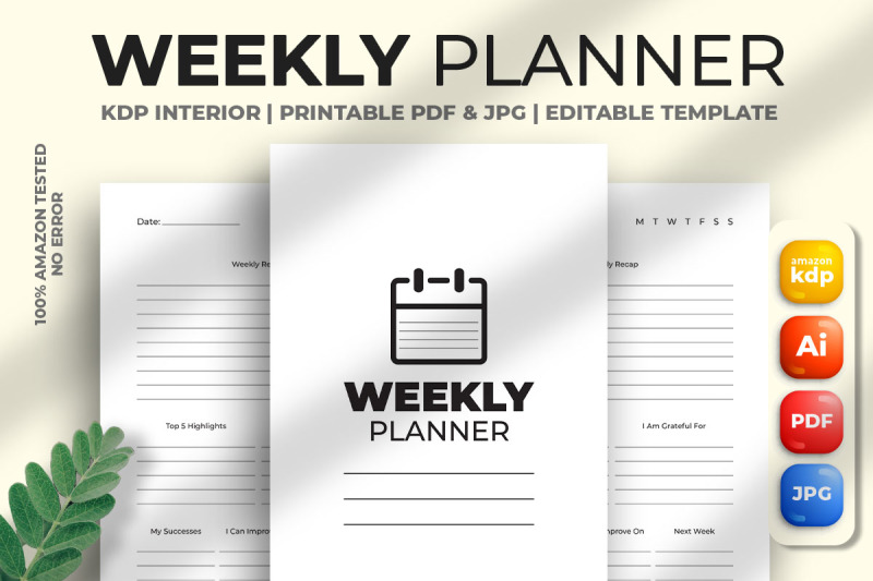 weekly-planner-kdp-interior