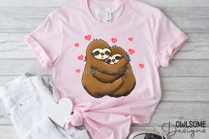 valentine-039-s-day-sloth-couple-love