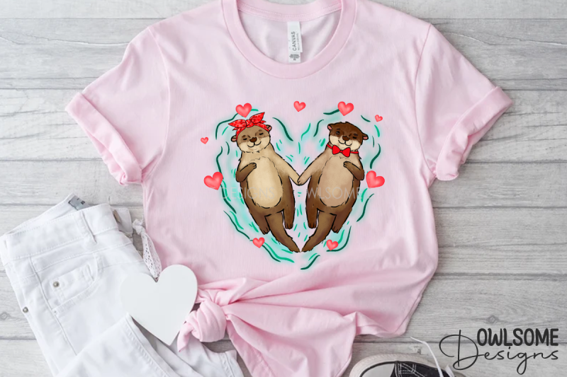 valentine-039-s-day-otter-couple-love