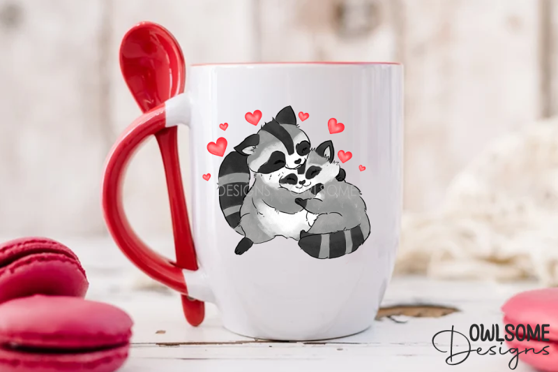 valentine-039-s-day-raccoon-couple-png-design