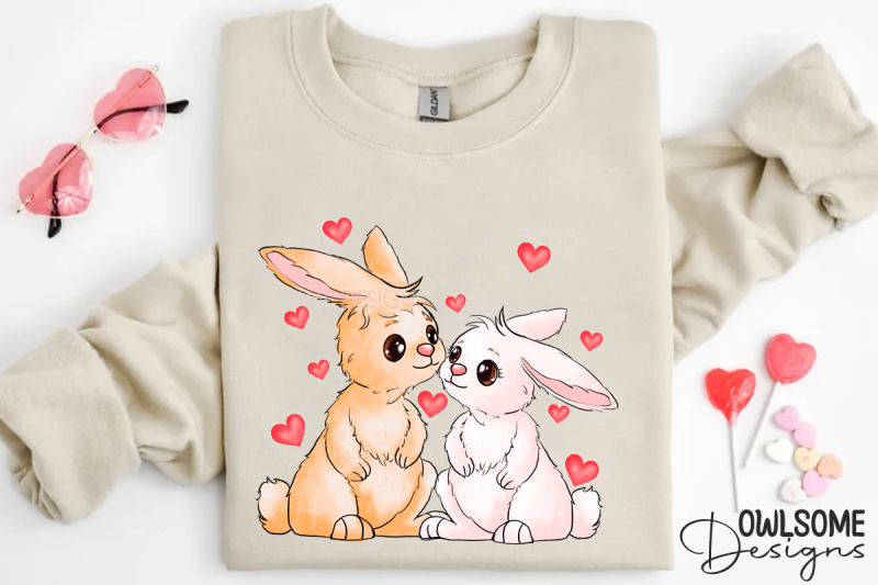 valentine-039-s-day-rabbit-couple-love-png