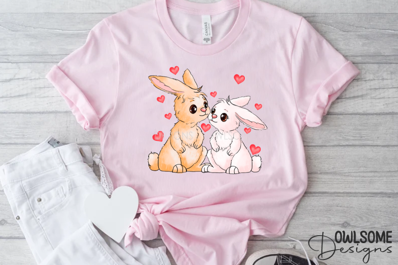 valentine-039-s-day-rabbit-couple-love-png