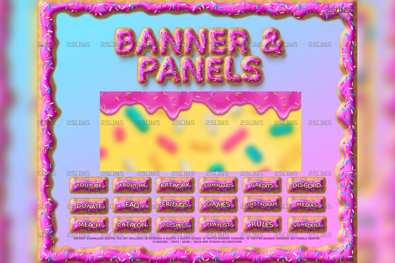 donut-kawaii-twitch-overlay-package-stream-overlay-panels