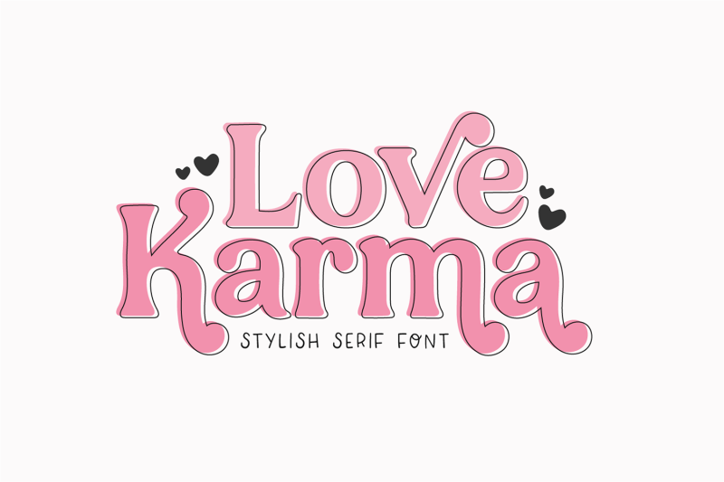 love-karma-stylish-serif-font