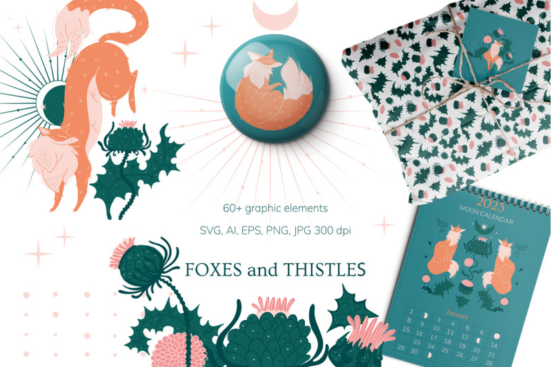 foxes-and-thistles