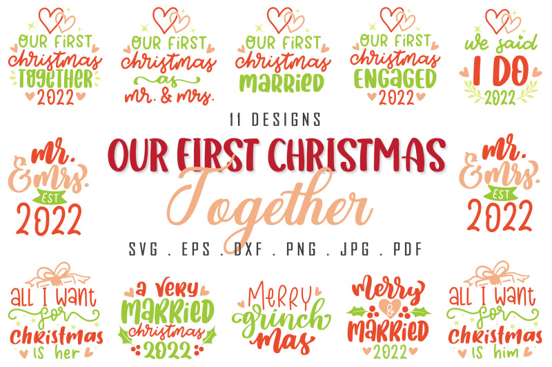 our-first-christmas-together-svg-bundle