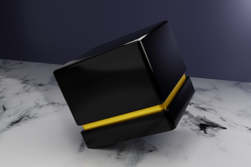 3d-black-box-and-gold-3d-rendering-3d-box-on-mockup
