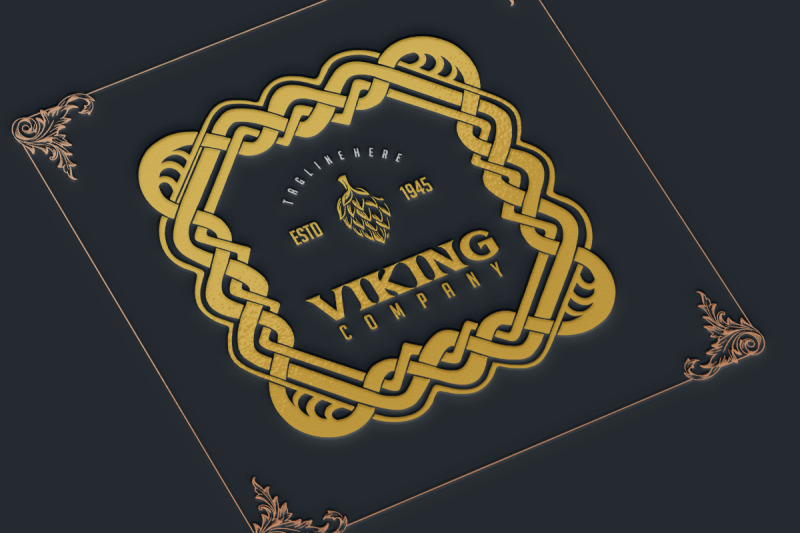 classic-luxury-viking-frame-svg