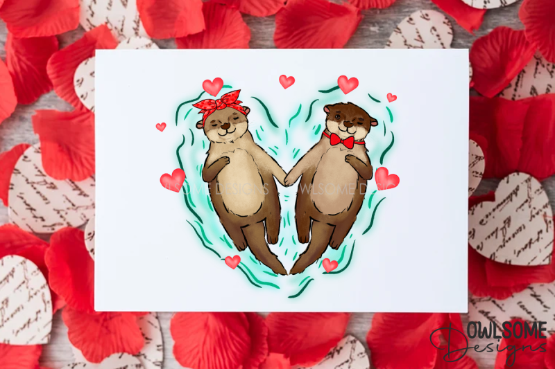 valentine-039-s-day-otter-couple-love