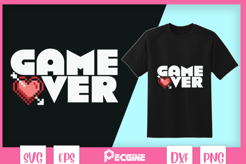 game-over-valentine-8-bit-pixel