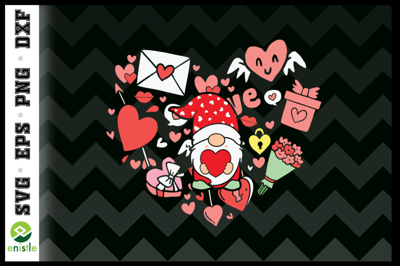 gnome-valentine-doodle-svg