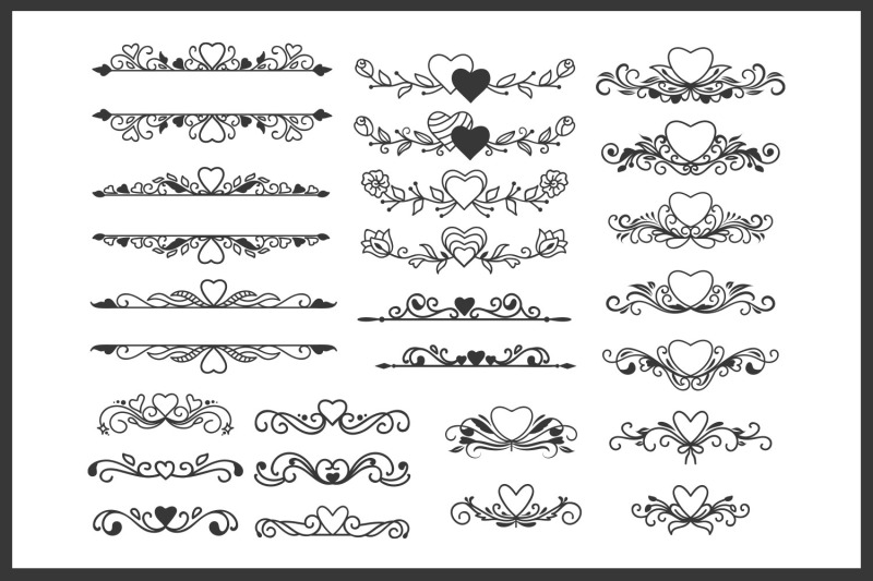 floral-heart-frames-svg-floral-heart-dividers-svg-bundle