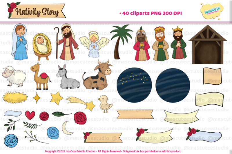 christmas-nativity-story-clipart-illustrations