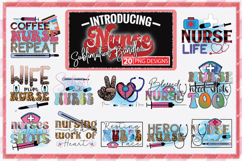 nurse-sublimation-bundle