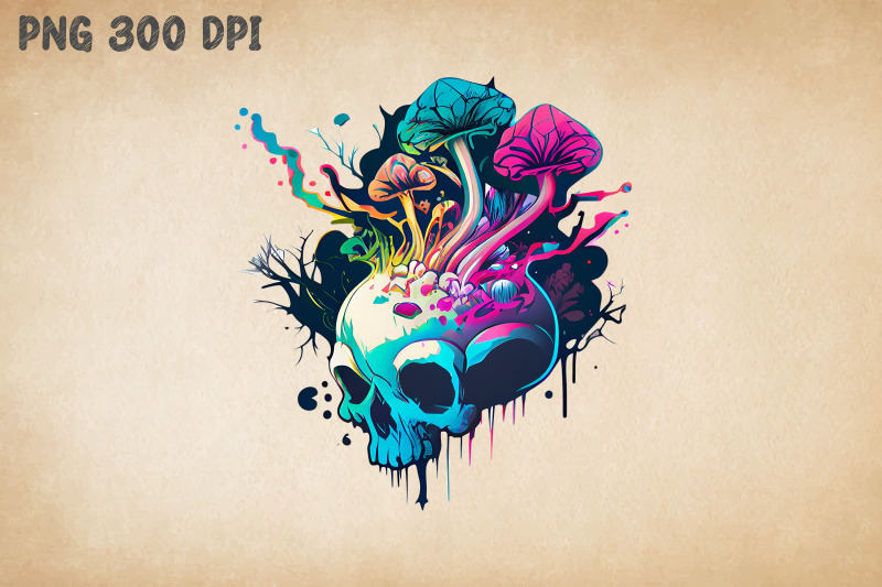 hippie-psychedelic-mushroom-amp-skull