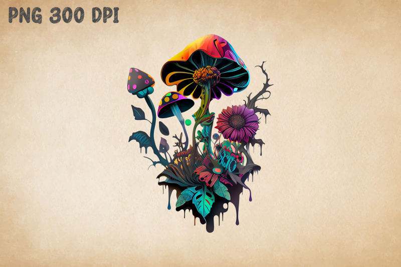 hippie-colorful-mushroom-amp-flowers