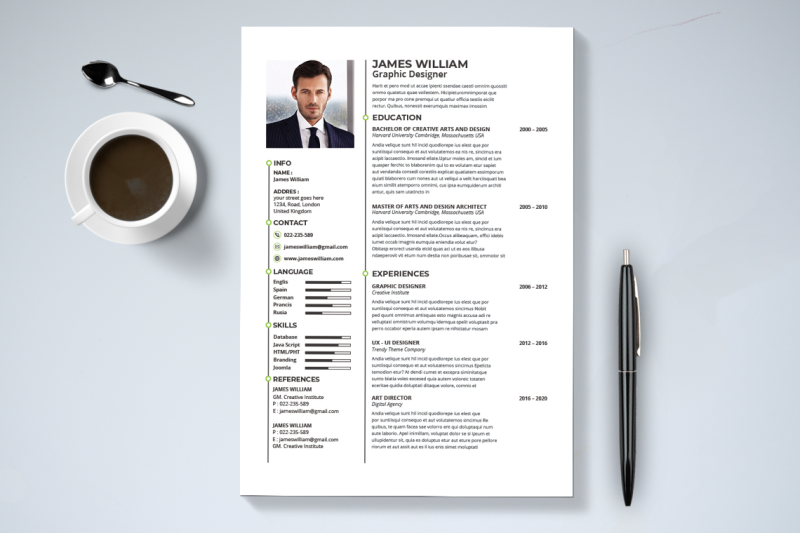 minimal-resume-amp-cover-letter-template