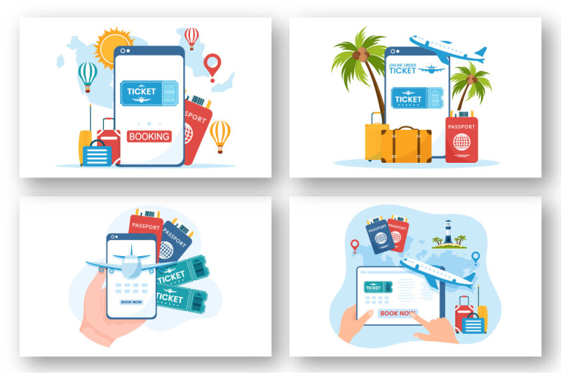 11-online-travel-ticket-store-illustration