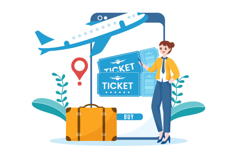 11-online-travel-ticket-store-illustration