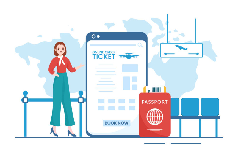 11-online-travel-ticket-store-illustration