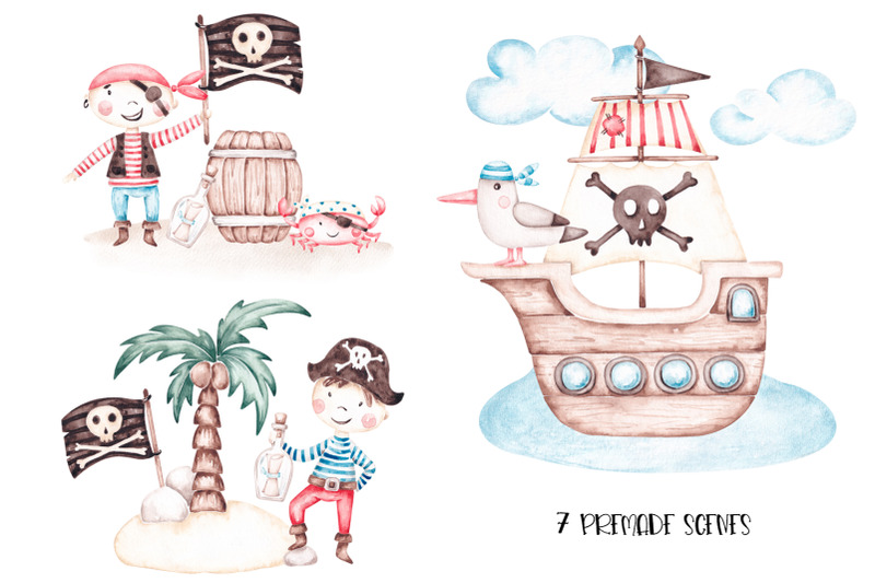 watercolor-clip-art-quot-pirates-quot