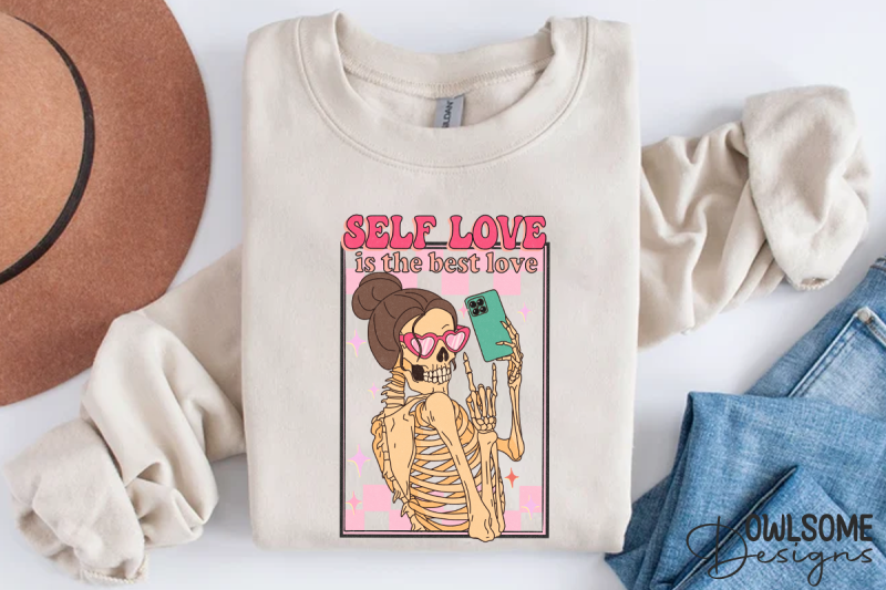 self-love-is-the-best-love-skeleton-png