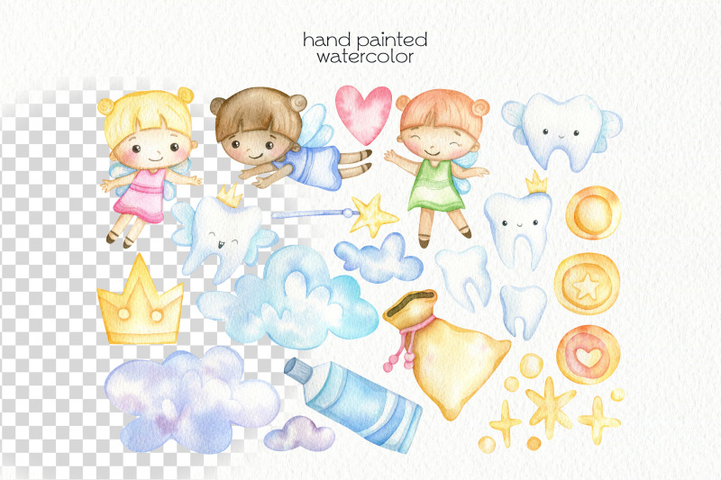 watercolor-tooth-fairy-clipart-png-files