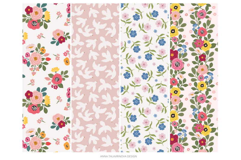 peaceful-floral-seamless-patterns-vol1