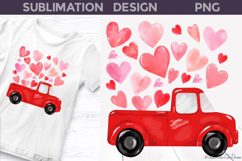 valentine-truck-sublimation